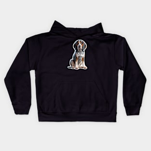 American English Coonhound Kids Hoodie